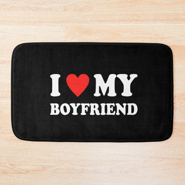 Item preview, I Love My Boyfriend, I Heart My Boyfriend, I Love My Boyfriend Gift, BF designed and sold by FirnandArt.