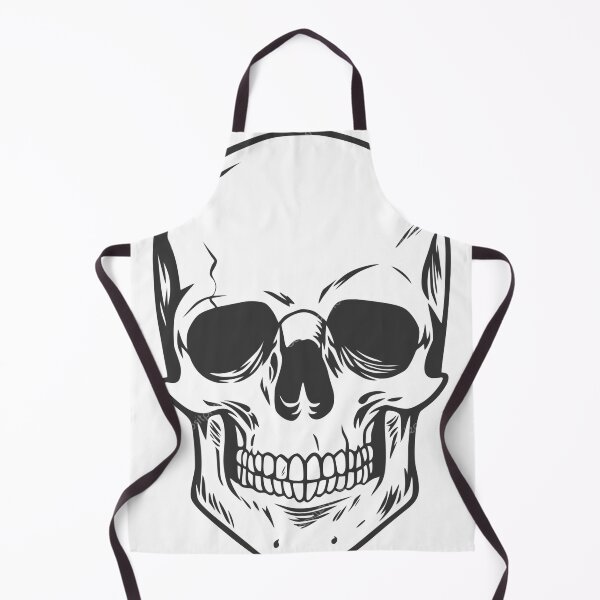 Item preview, Black and White Skull logo design designed and sold by smitke.