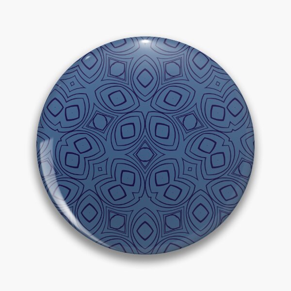 Item preview, Apple, Geometric / Abstract, Vector Shapes Overlayed In , Dark Blue, And Cobalt. designed and sold by I-Desire.
