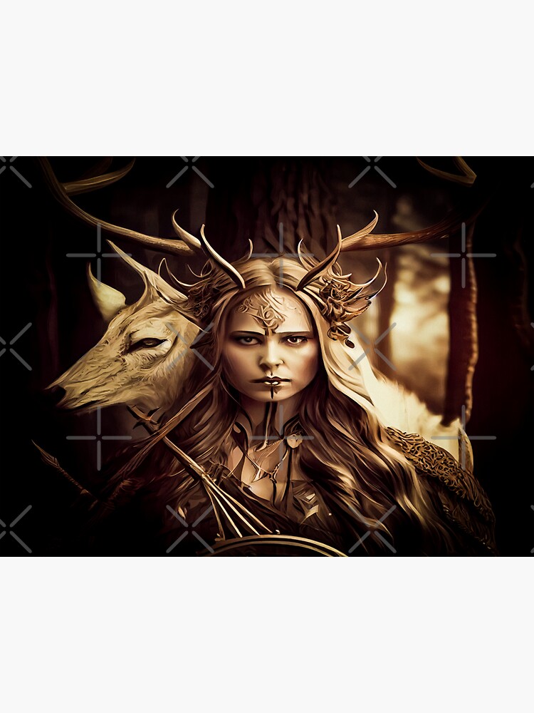 Viking Shieldmaiden Wall Tapestry