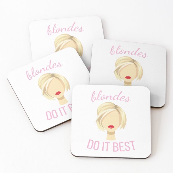 Item preview, Blondes Do It Best (Original - Pink) designed and sold by FilipeFerreira.