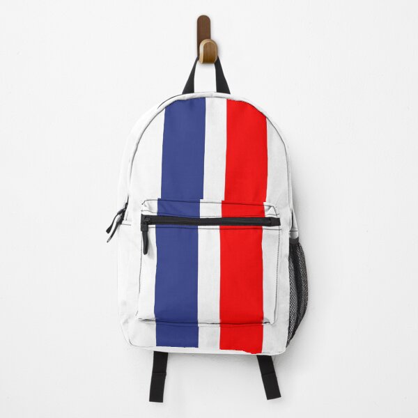 Item preview, Racing Stripes Red Blue White 70s Mod fashion design designed and sold by ModSupporters.
