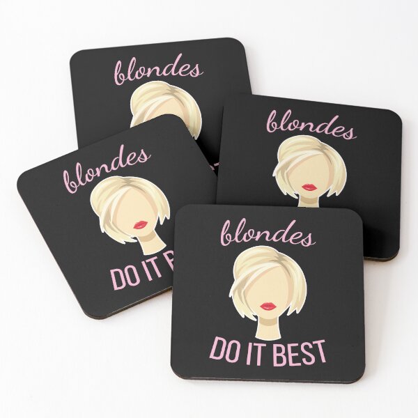 Item preview, Blondes Do It Best (Black BG) designed and sold by FilipeFerreira.