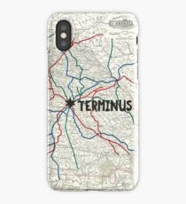 The Walking Dead - Terminus Map iPhone Case