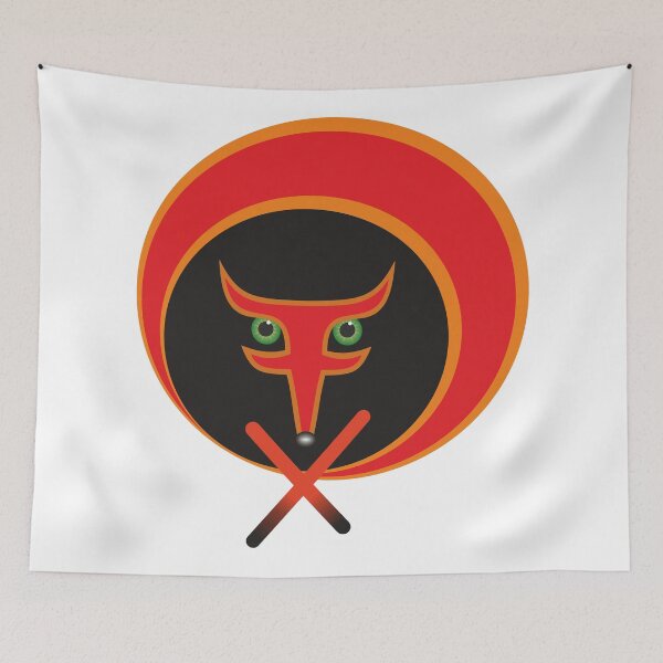 Item preview, Shy Fox with Hidden Whimsy. designed and sold by Laszlo Toth.