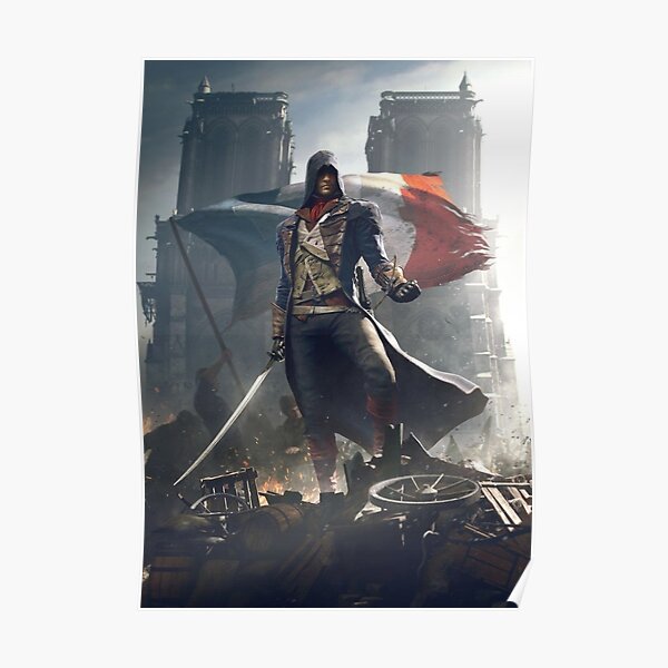 "French Revolution Video Game Poster" Poster for Sale by LakshmanaStyle Redbubble