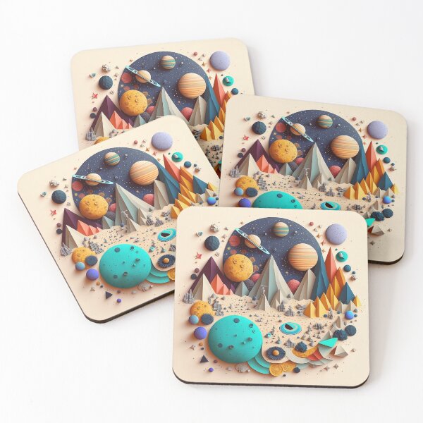 Item preview, Planets in Wonderland designed and sold by artecomia.
