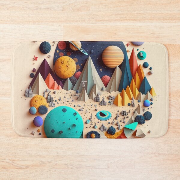 Item preview, Planets in Wonderland designed and sold by artecomia.