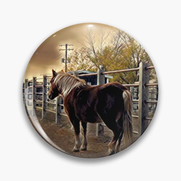 Item preview, Small Horse and Barns 1B designed and sold by MaryLinH.