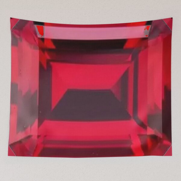 Item preview, RED RUBY GEMS PATTERN JULY BIRTHSTONE ART designed and sold by sharlesart.