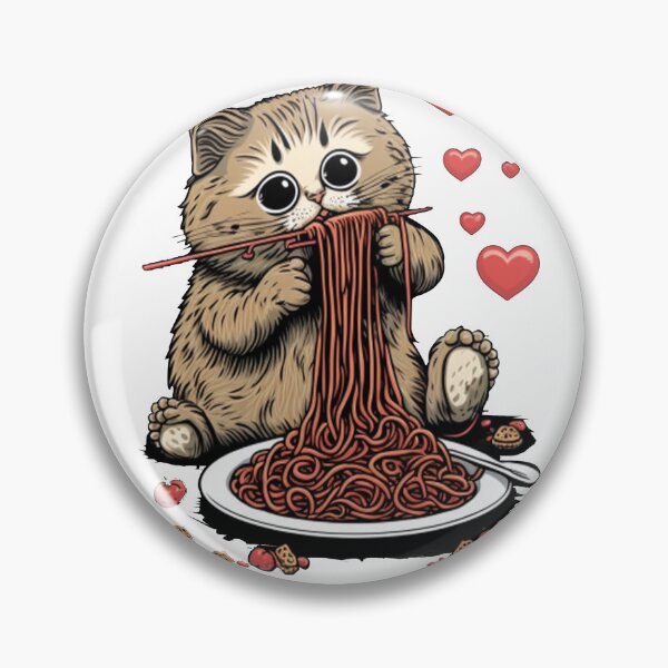 Artikelvorschau, Katze isst Spaghetti zum Valentinstag entworfen und verkauft von PROgo ⭐⭐⭐⭐⭐ (3,993).