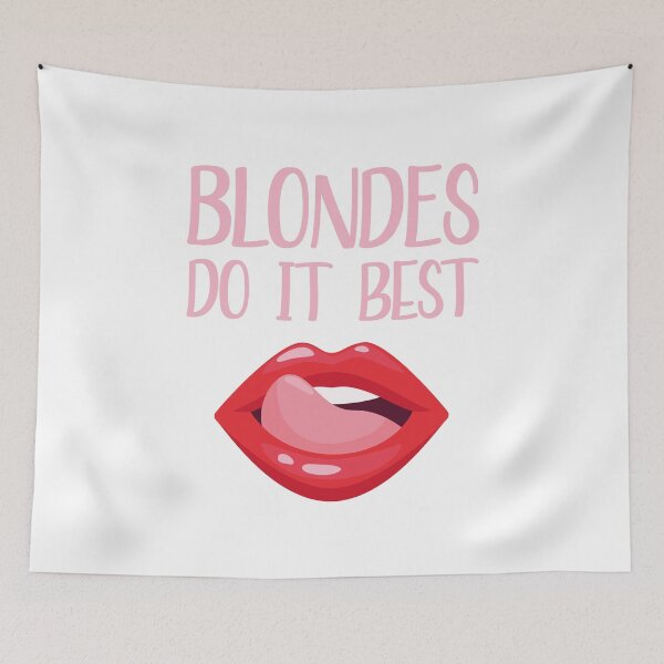 Item preview, Blondes Do It Best (Original Pink - Version B) designed and sold by FilipeFerreira.