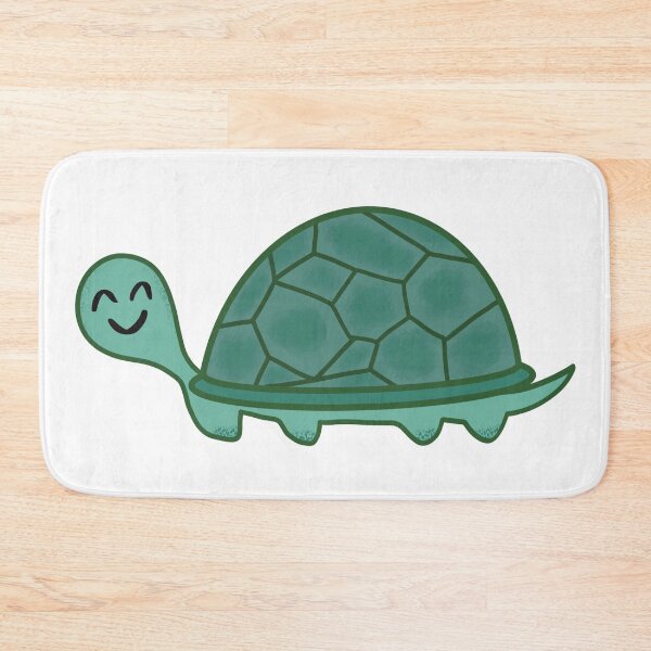 Item preview, Cute Smiling Tortoise Turtle designed and sold by strongpurpose.