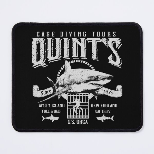 Item preview, Quint's Cage Diving Tours (Universal © UCS LLC) designed and sold by Alema Art.