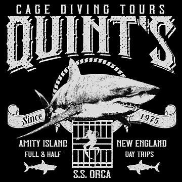 Quint's Cage Diving Tours (Universal © UCS LLC) | Poster