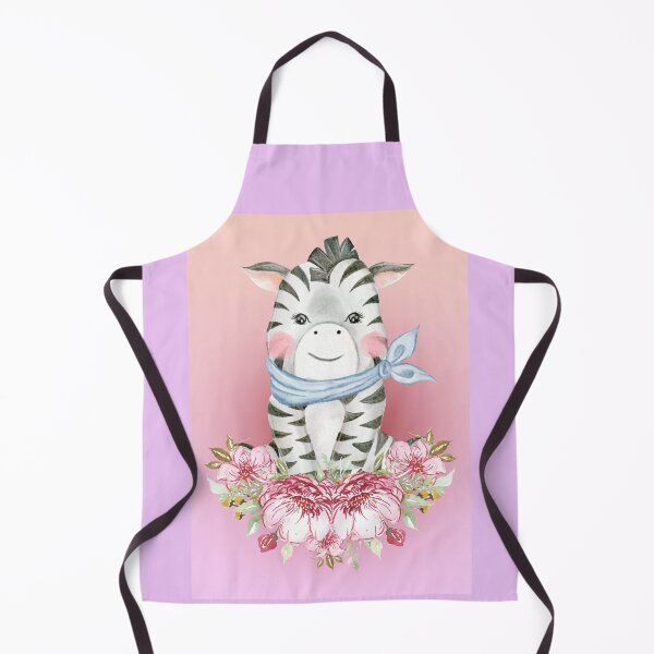 Item preview, baby zebra on a pink background designed and sold by trickydee.