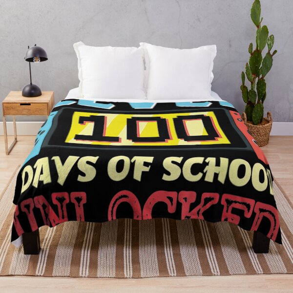 Item preview, Level 100 Days Of School Unlocked Gamer Video Games Boys designed and sold by TrendsDesign ⭐⭐⭐⭐⭐.