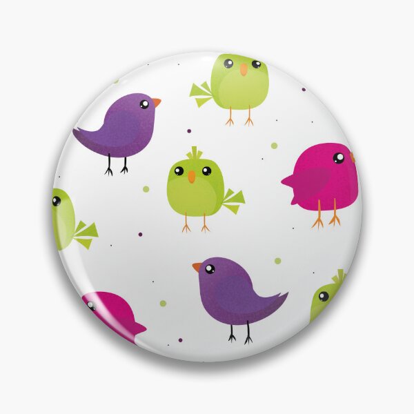 Item preview, Cute Bird cartoon pattern designed and sold by Dinasworld.
