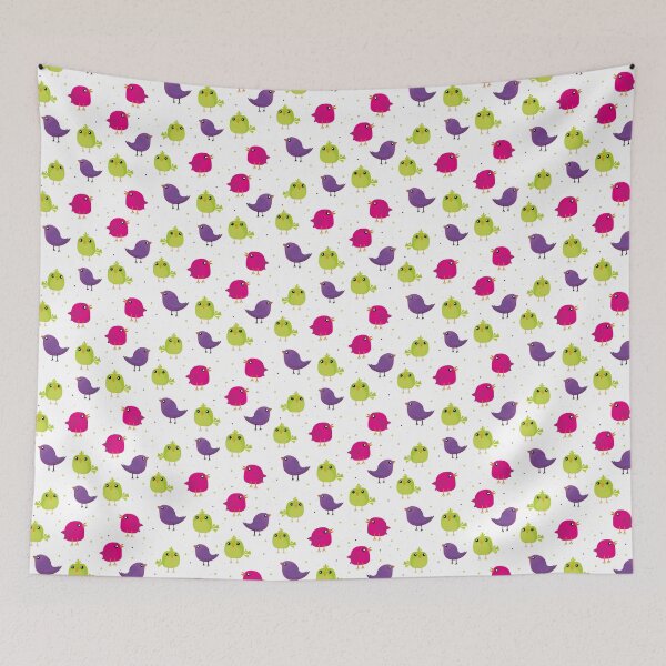 Item preview, Cute Bird cartoon pattern designed and sold by Dinasworld.