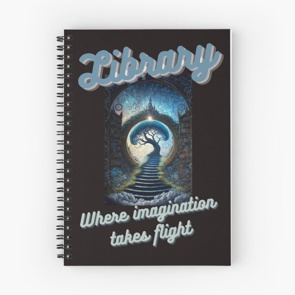 Item preview, Libraries: where imagination takes flight designed and sold by Top-Bot.
