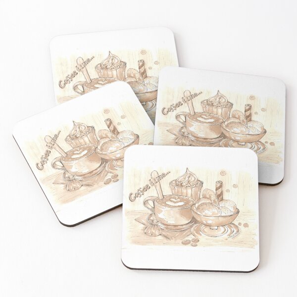 Item preview, Coffee time designed and sold by Julia's Print Studio .