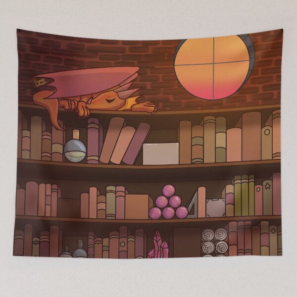 Item preview, Magical Library designed and sold by The Indigo Dragon.