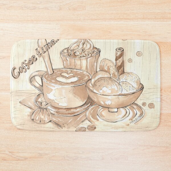 Item preview, Coffee time designed and sold by Julia's Print Studio .