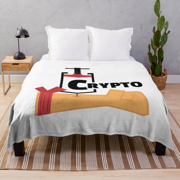 Item preview, Crypto Shot Arm Injection Cryptocurrency Meme IV Vaccine Man Cave Junkie Addict designed and sold by doseofwin.