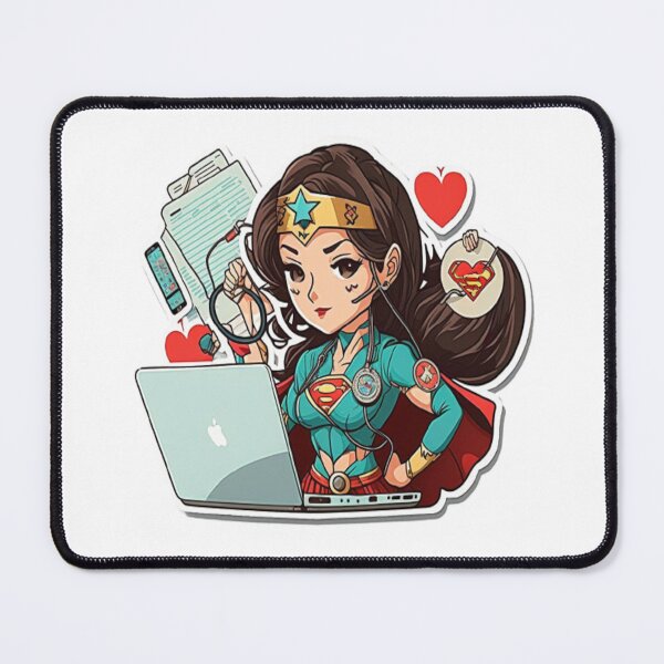 Item preview, Girls Women Nurses Valentine Hearts Stethoscope designed and sold by laurateamart.