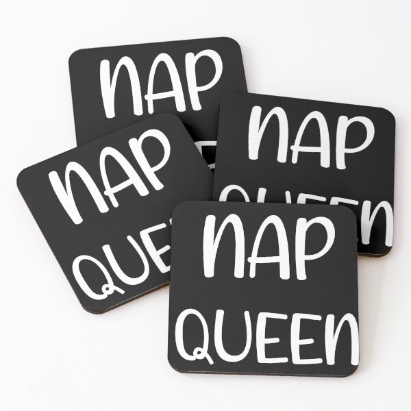 Item preview, Nap Queen - typography quote design , cute and funny aesthetic quote for women , most likely to take a nap , sleep quotes designed and sold by MeIanie.