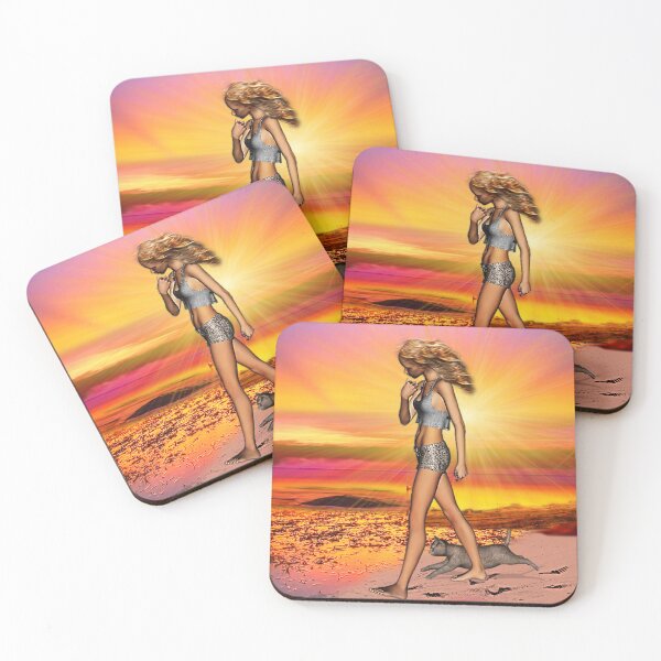 Item preview, Pretty Girl and her BFF Out For a Stroll Before Dinner designed and sold by Patricia Brown.