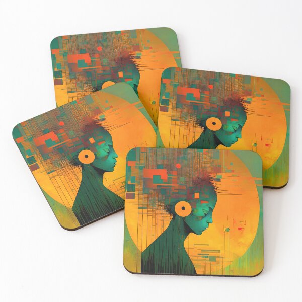 Item preview, Surreal Zen Music Listening Person Painting designed and sold by RK - Shop.