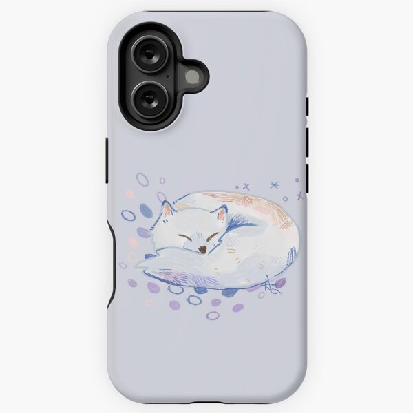 Item preview, Sleeping Arctic Fox designed and sold by aymeigh.