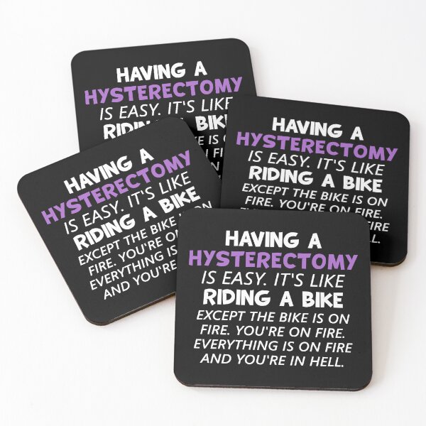 Item preview, Having A Hysterectomy Is Easy. It's Like Riding A Bike - Funny Post Operation Hysterectomy designed and sold by T-shirt For You.