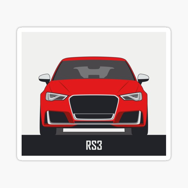 Passend für Audi A3 RS3 Sportback 8VA Rückleuchten Folie Sticker
