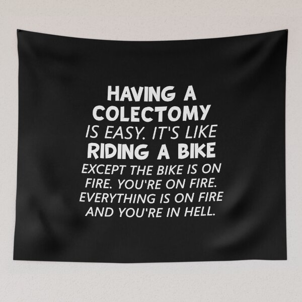 Item preview, Having A Colectomy Is Easy. It's Like Riding A Bike - Colon Removal Operation designed and sold by T-shirt For You.