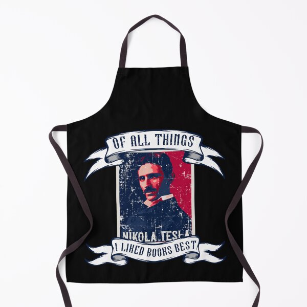 Item preview, Of all things I liked books best, quotes by Nikola Tesla  designed and sold by HomeCoquette.
