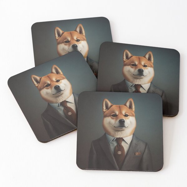 Item preview, Shiba Inu in a Suit designed and sold by IllReputes.