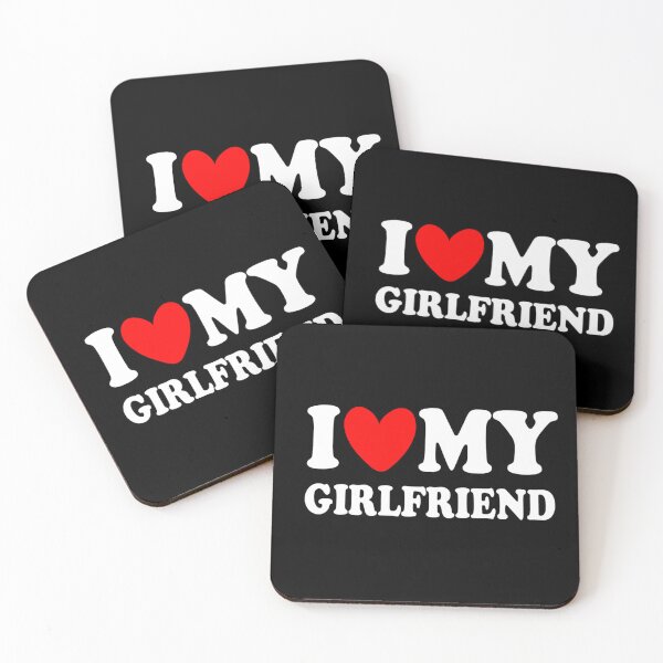 Item preview, I Love My Girlfriend, I Heart My Girlfriend, I Love My Girlfriend Gift  designed and sold by FirnandArt.