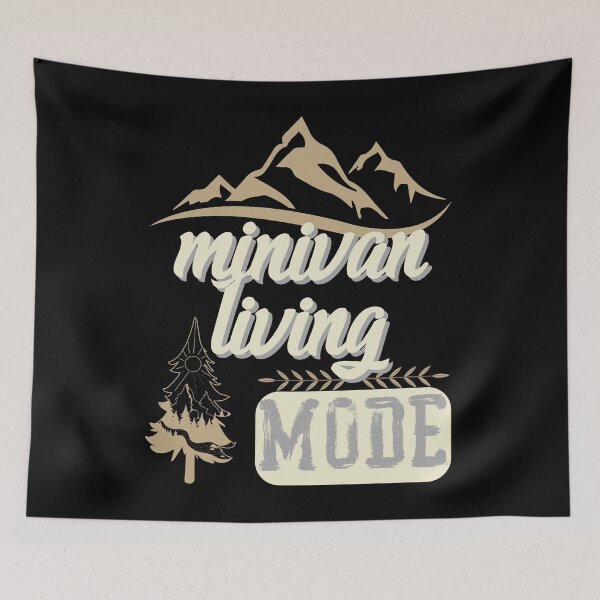 Item preview, minivan living mode, forest river sun inside tree pine designed and sold by movie-popcorn.