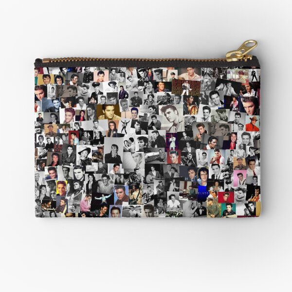 Elvis presley collage Bolsos de mano
