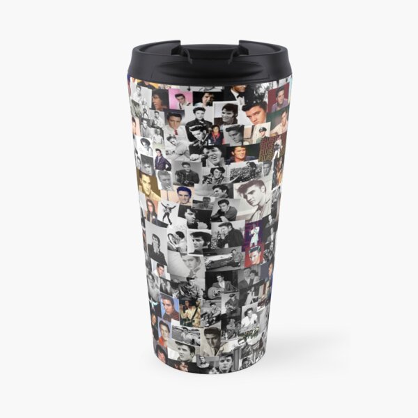 Elvis presley collage Travel Mug