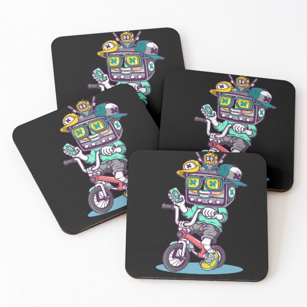 Item preview, Funny Biker Tv Cartoon Graphic Cool Design Streetwear designed and sold by PECCATOR.