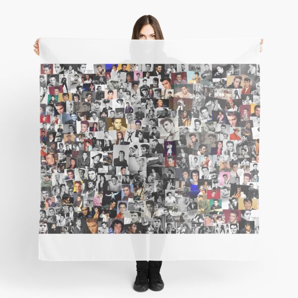 Elvis presley collage Scarf