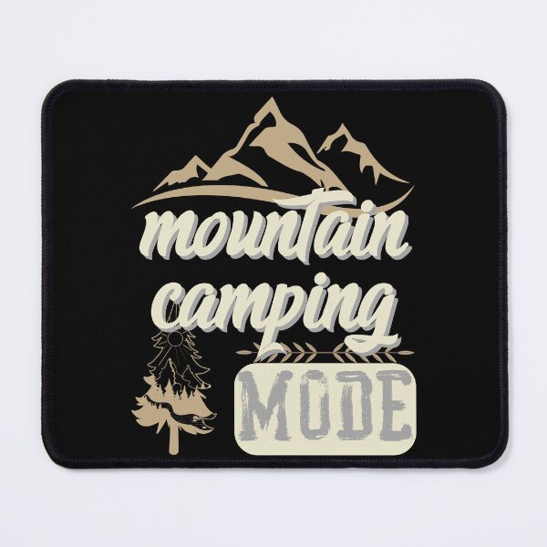 Item preview, mountain camping mode, forest river sun inside tree pine designed and sold by movie-popcorn.