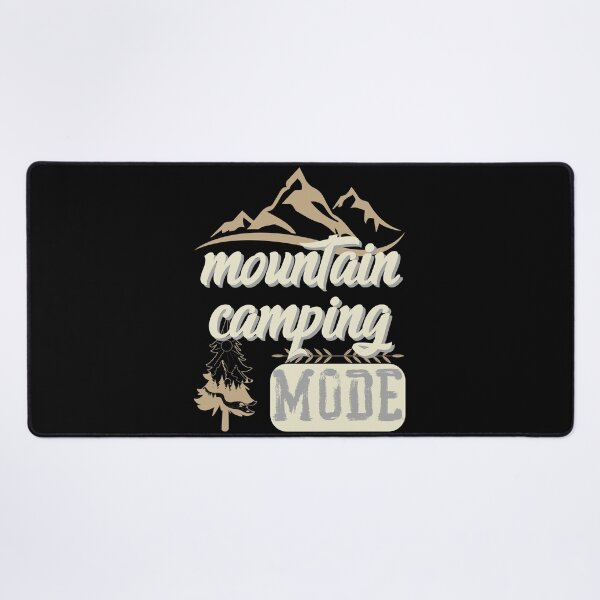 Item preview, mountain camping mode, forest river sun inside tree pine designed and sold by movie-popcorn.