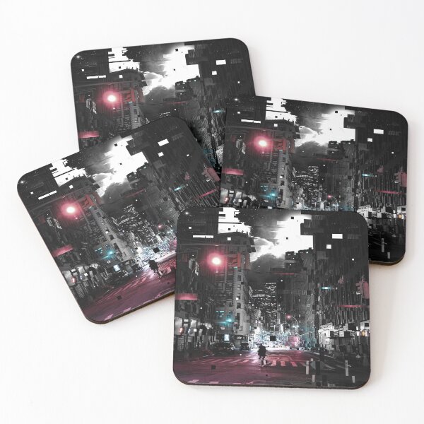 Item preview, Sunset Glitch City designed and sold by opticill.