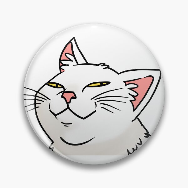 Item preview, Smug white Cat designed and sold by perry92.