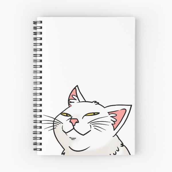 Item preview, Smug white Cat designed and sold by perry92.
