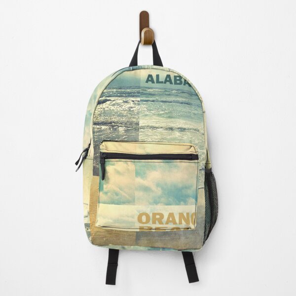 Item preview, Orange Beach retro collage designed and sold by planet99design.